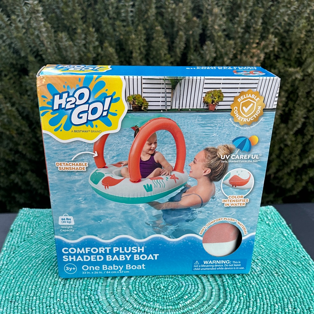 Bestway H2o Go Comfort Plush Shaded Baby BoatBrand NewOriginally Packed